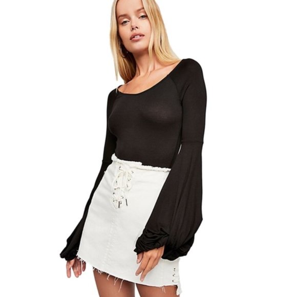 Free People Tops - Free People To the Tropics Top Black. S